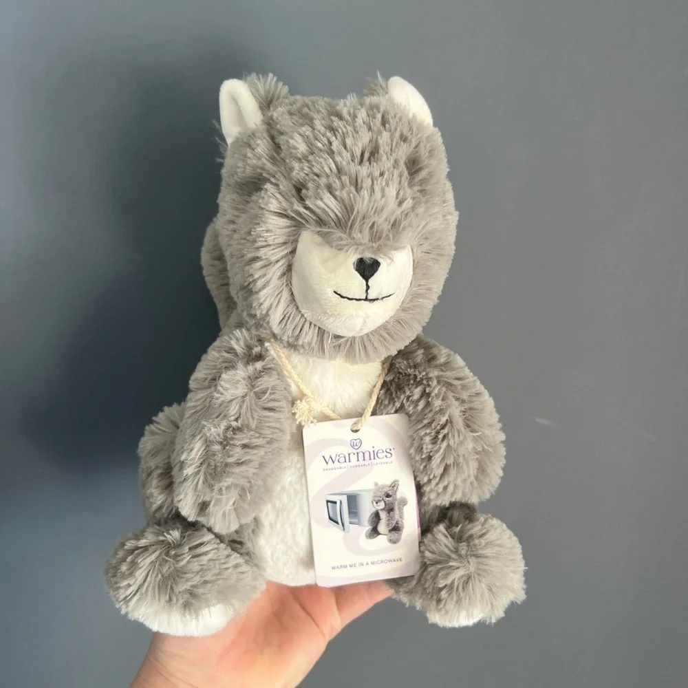 New Warmies Cozy Plush - Squirrel Large Therapy Microwavable Heatable Stuffy